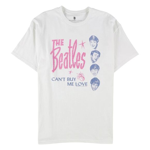 Junk Food Mens The Beatles Graphic T-Shirt, white, M - Picture 1 of 1